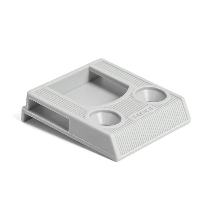 Salice Dp29Sngi Freno para Puerta de Madera Gris, Montaje Interno, De Atornillar, Con Tope