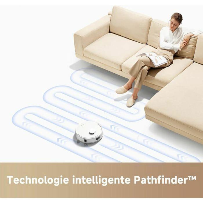 Mova DRE1731314571685 Robot Aspirador E20 Plus con Vaciado Automático 90 Días, 5000 Pa 21 Mova DRE1731314571685 Robot Aspirador E20 Plus con Vaciado Automático 90 Días, 5000 Pa 21