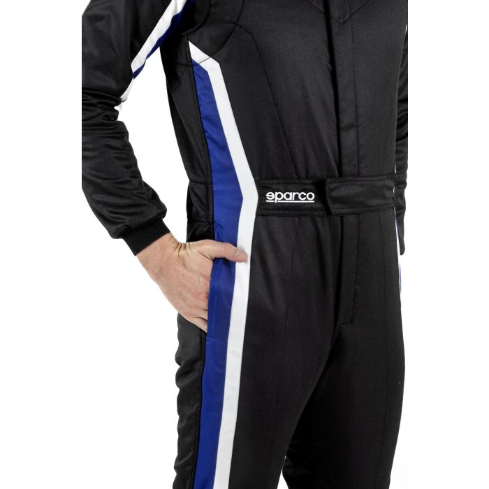 Traje De Carreras Sparco Sprint Pro 2025 Negro-Azul Talla 52 SBRS0006B0K05052 2 Traje De Carreras Sparco Sprint Pro 2025 Negro-Azul Talla 52 SBRS0006B0K05052 2