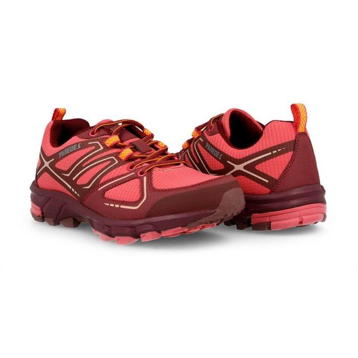 Zapatillas de trail para mujer Paredes Cobisa Rojo Burdeos M 1