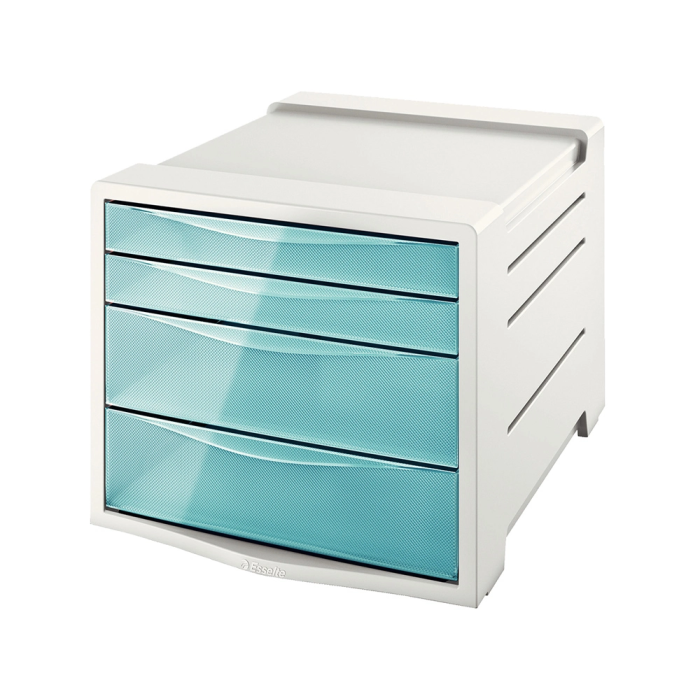 Modulo Cajones Esselte 4 Cajones Colour Breeze Azul 1