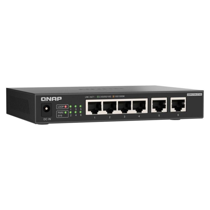 Switch Qnap QSW-2104-2T-R2 5