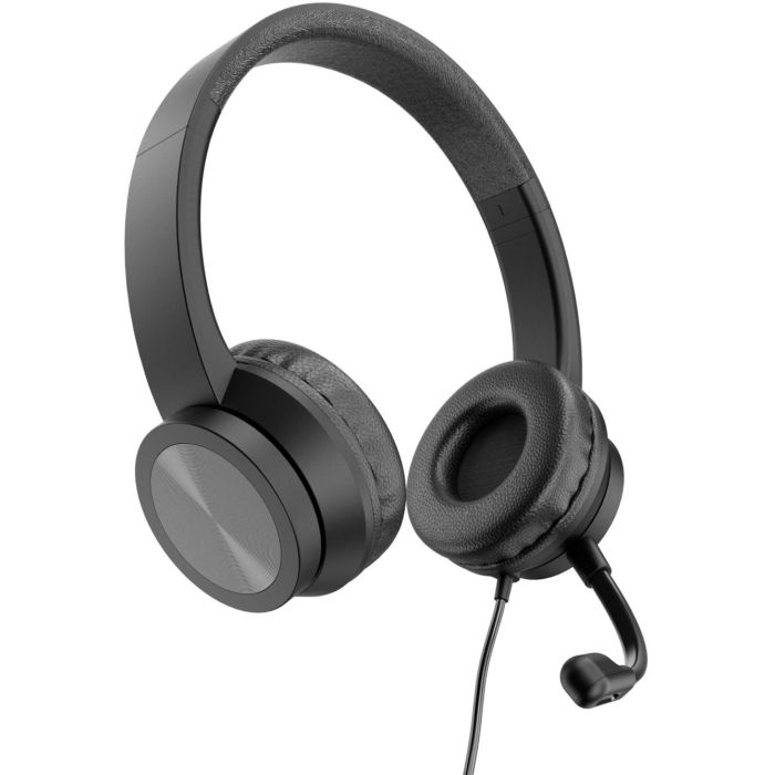 Conceptronic POLONA05B Headset USB-A con Micrófono Estéreo Diadema Negro 2m para Llamadas y Música 1
