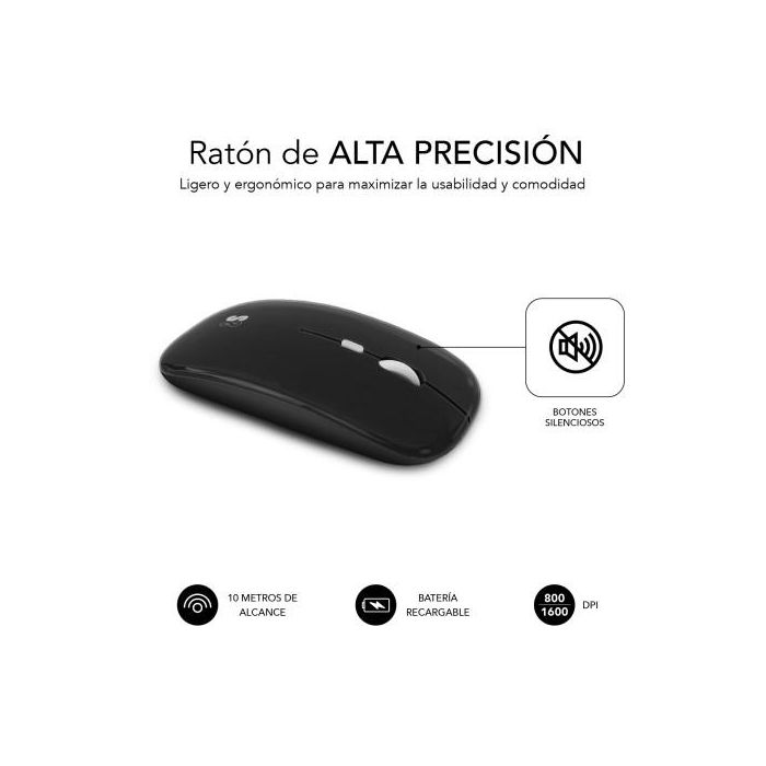 SUBBLIM Combo Multidispositivo Compacto Gris/Negro 5 SUBBLIM Combo Multidispositivo Compacto Gris/Negro 5