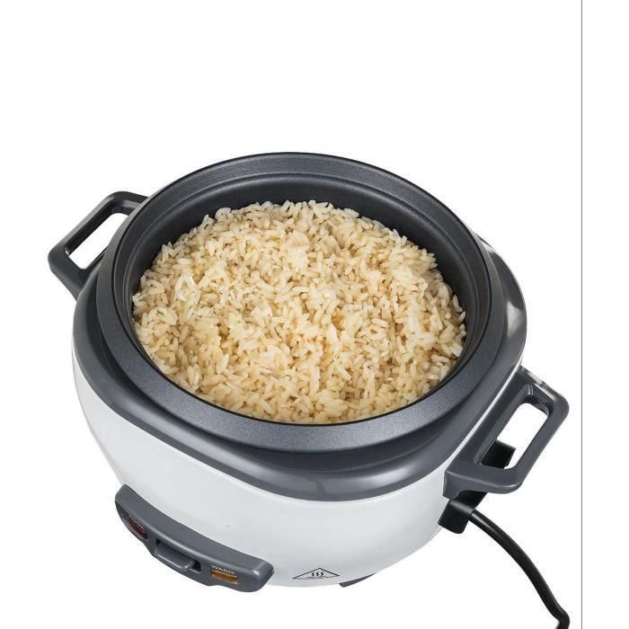 Olla arrocera - RUSSELL HOBBS - 27040-56 - 500 W - 3,3 L - 200 programas - 14 porciones - Blanca 3 Olla arrocera - RUSSELL HOBBS - 27040-56 - 500 W - 3,3 L - 200 programas - 14 porciones - Blanca 3