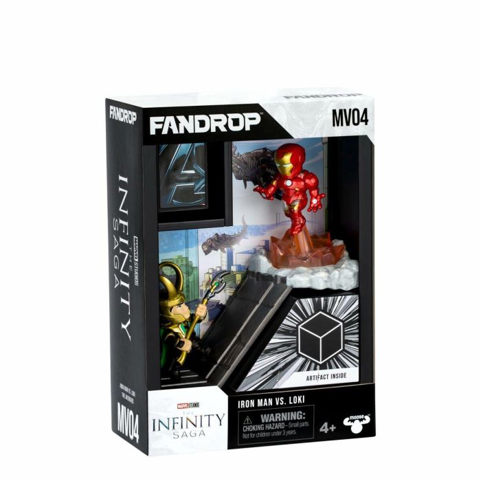 Fandrop Figura Iron Man vs Loki Star Wars Vitrina con escena de culto + mini póster 18 cm FAN0630996920701 6