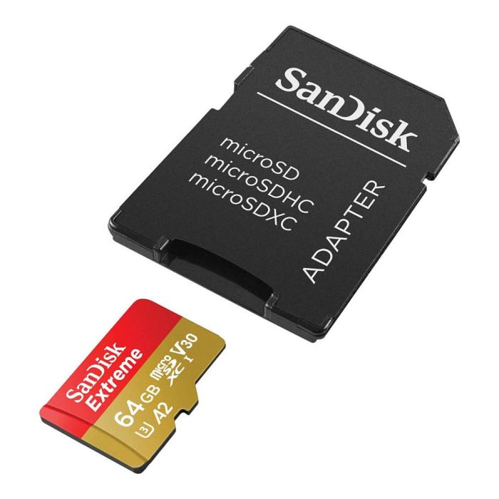 Sandisk Extreme 64 GB Microsdxc Uhs-I Class 10 Sandisk Extreme 64 GB Microsdxc Uhs-I Class 10