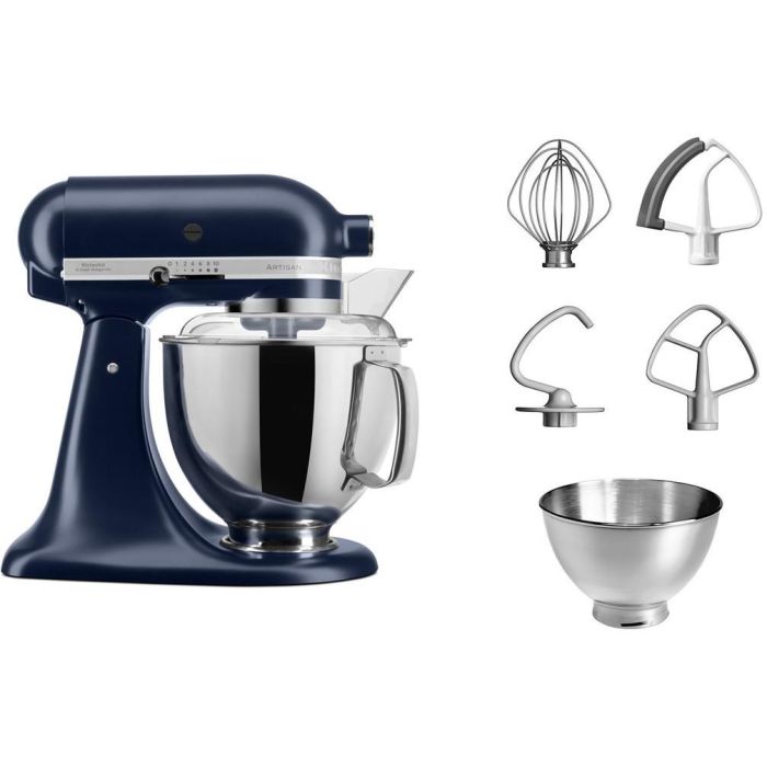 Kitchenaid 5KSM175PS Robot de Cocina Línea Artisan, 4.8L, Azul Tinta 1