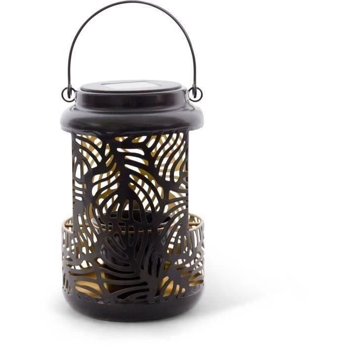 Farol Solar - Lámpara Flor GARDEN ID - Maceta 12 x 19 cm 6,5 x 6 cm - Iluminación 8 horas - Pila AAA - Diseño calado. 2 Farol Solar - Lámpara Flor GARDEN ID - Maceta 12 x 19 cm 6,5 x 6 cm - Iluminación 8 horas - Pila AAA - Diseño calado. 2