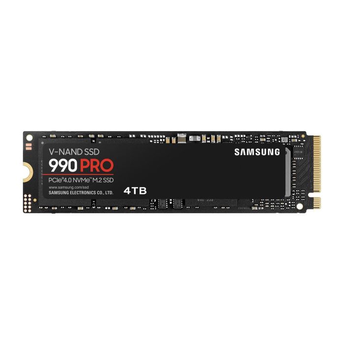 Disco SSD Samsung 990 PRO 4TB/ M.2 2280 PCIe 4.0/ Compatible con PS5 y PC/ Full Capacity Disco SSD Samsung 990 PRO 4TB/ M.2 2280 PCIe 4.0/ Compatible con PS5 y PC/ Full Capacity