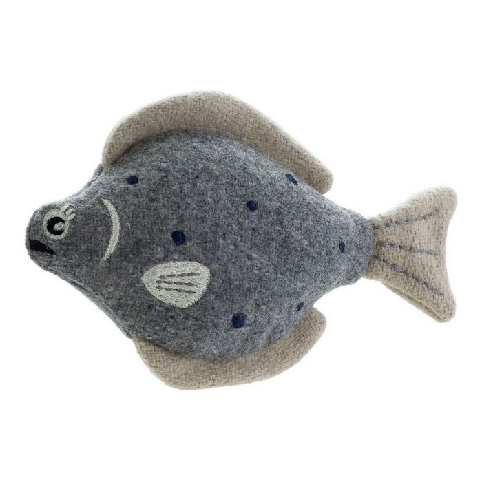 Hunter Skagen Pez M Juguete Peluche para Perros Pequeños y Medianos - 100% Reciclado, Sin Sonido, Lavable, Gris Hunter Skagen Pez M Juguete Peluche para Perros Pequeños y Medianos - 100% Reciclado, Sin Sonido, Lavable, Gris