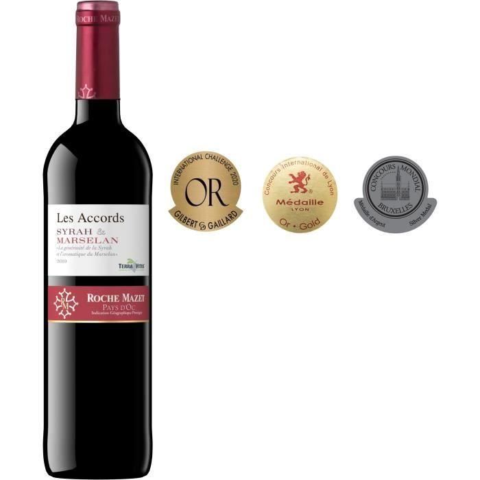 Los acuerdos de Roche Mazet Syrah & Marselan 2019 Pays d'Oc - vino tinto Languedoc