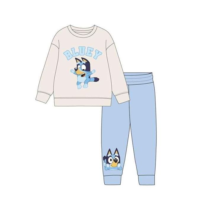 Chandal cotton brushed bluey 3 años 0 Chandal cotton brushed bluey 3 años 0