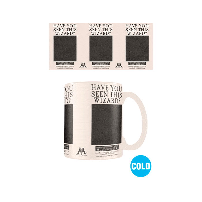 PYRAMID Taza térmica Harry Potter Sirius Black Wanted Cerámica 315ml
