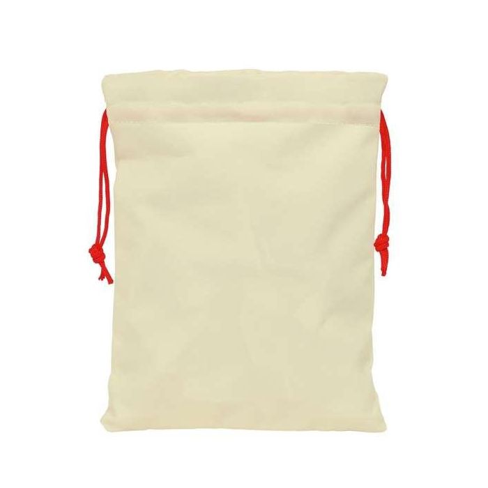 Saquito plano osito beige felices fiestas 26x34x1cm 1