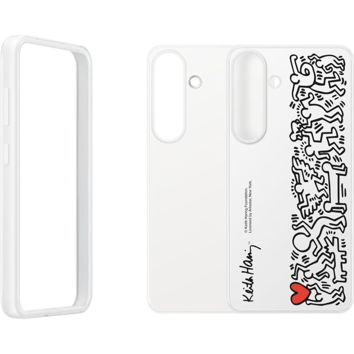 Samsung EF-MS931 Flipsuit Case para Galaxy S25, Funda para móvil 6.2", Protección caídas/rayones, Multicolor y Blanco 6