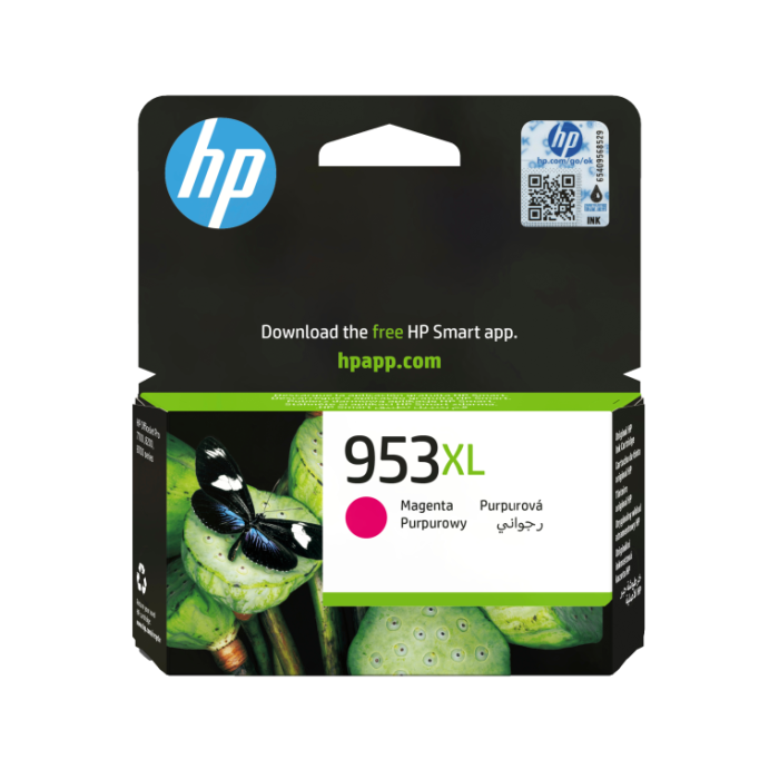 HP Oficejet Pro 7730/8710/8720/8730/8740 Cartucho Magenta nº953XL 1450pag