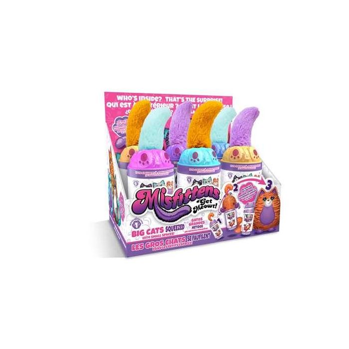 Peluche gatos mimimiau 24 cm tira y wow les encanta meterse en todos los agujeros. - modelos surtidos 17 Peluche gatos mimimiau 24 cm tira y wow les encanta meterse en todos los agujeros. - modelos surtidos 17