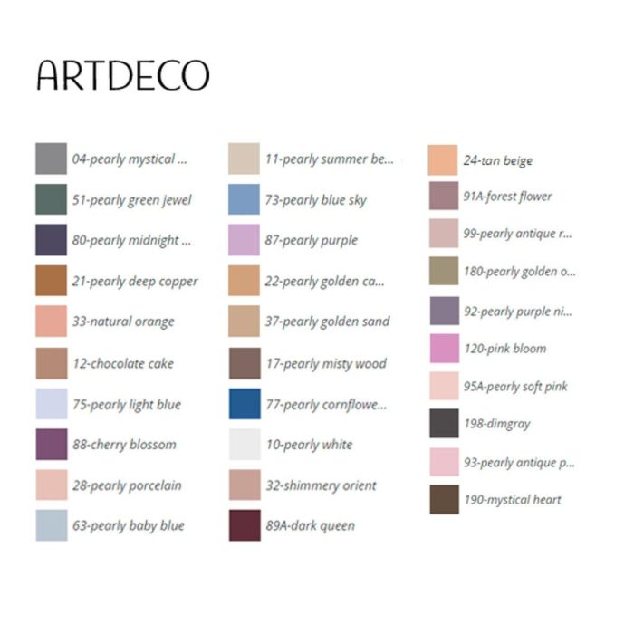 Sombra de ojos Pearl Artdeco (0,8 g) 53