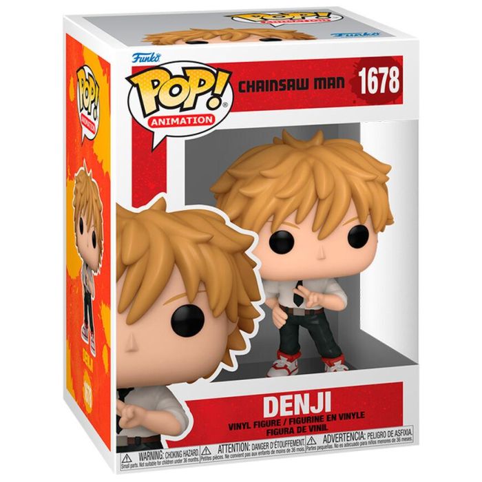 Funko Pop Animación Chainsaw Man Denji - Figura de Vinilo de 9 cm con Caja Original 1 Funko Pop Animación Chainsaw Man Denji - Figura de Vinilo de 9 cm con Caja Original 1