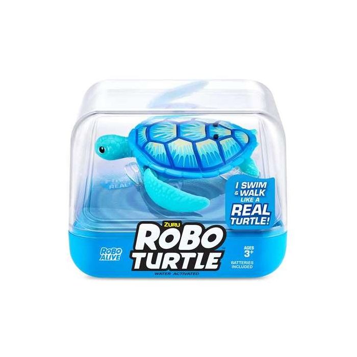 Figura tortuga roboturtle, nada y camina 7x9x9cm - modelos surtidos 9