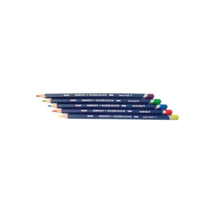Derwent Lápices De Colores Acuarelables Watercolour - Caja Metálica 12 Ud