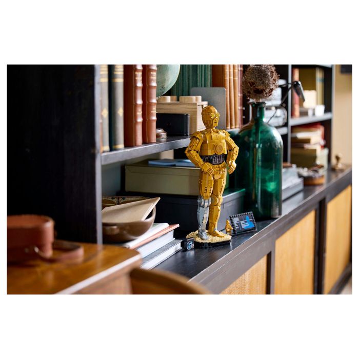 Lego Star Wars 75398 C-3PO Minifigura de Droide para Construir Kit de Modelo para Adultos