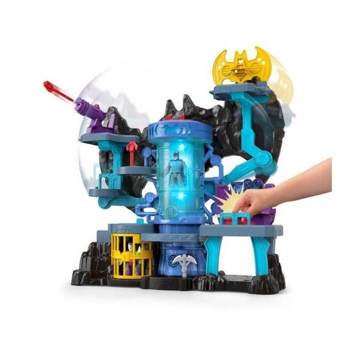 Imaginext Batcueva de Batman con Sonidos y Figura de Batman que se Ilumina - Juguete para Niños de 3 a 8 Años 4 Imaginext Batcueva de Batman con Sonidos y Figura de Batman que se Ilumina - Juguete para Niños de 3 a 8 Años 4