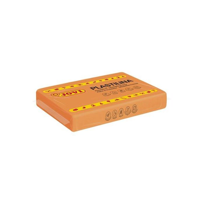 Jovi Plastilina Pastilla 350 gr Unicolor Naranja Caja 15 Ud