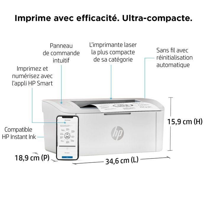 HP M110w Impresora Láser Monocromo Ultracompacta y Eficiente, Impresión Rápida de Alta Calidad con App HP Smart, para Hogar u Oficina 12 HP M110w Impresora Láser Monocromo Ultracompacta y Eficiente, Impresión Rápida de Alta Calidad con App HP Smart, para Hogar u Oficina 12