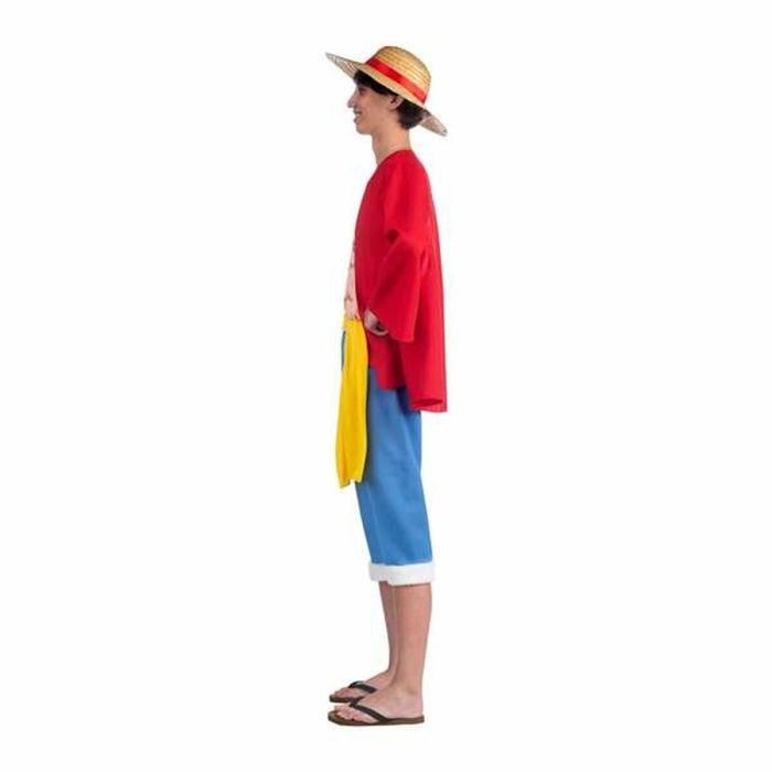 Disfraz luffy sombrero, chaqueta, camiseta, fajín y pantalón talla s 4 Disfraz luffy sombrero, chaqueta, camiseta, fajín y pantalón talla s 4