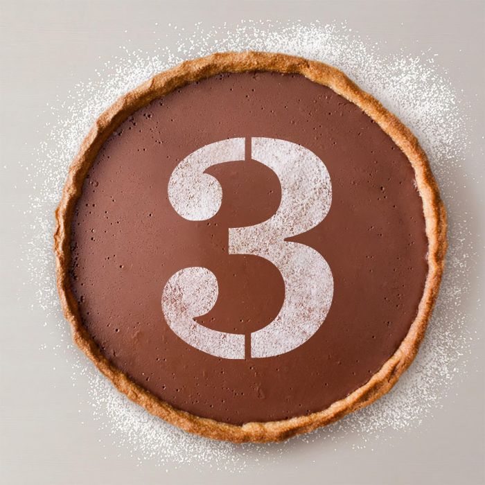 Plantilla para Tarta de Cumpleaños N-3 Grande - Algon (36 Unidades) 2 Plantilla para Tarta de Cumpleaños N-3 Grande - Algon (36 Unidades) 2