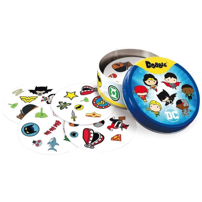 Dobble DOBDCU07ES Juego Mesa DC Universe para 2 a 8 jugadores a partir de 6 años 1 Dobble DOBDCU07ES Juego Mesa DC Universe para 2 a 8 jugadores a partir de 6 años 1