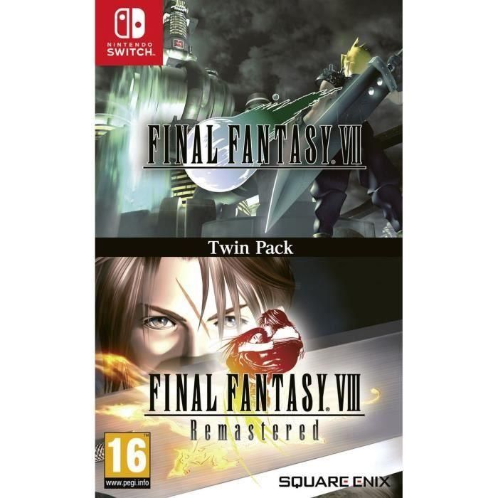 Square Enix FINAL FANTASY VII y FINAL FANTASY VIII Remastered Juego de Acción RPG para Nintendo Switch