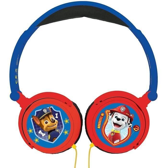 PAT 'PATROUILLE Headphones Auriculares estéreo con cable plegables para niños con limitación de volumen de escucha - LEXIBOOK 2