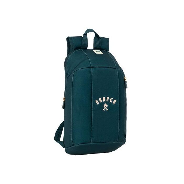 Safta Mini Mochila Cremallera Vertical Harper & Neyer Safta Mini Mochila Cremallera Vertical Harper & Neyer