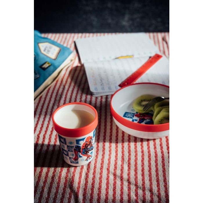 Vaso Premium Bicolor Antideslizante 260 mL Spiderman CZ11303 1 Vaso Premium Bicolor Antideslizante 260 mL Spiderman CZ11303 1