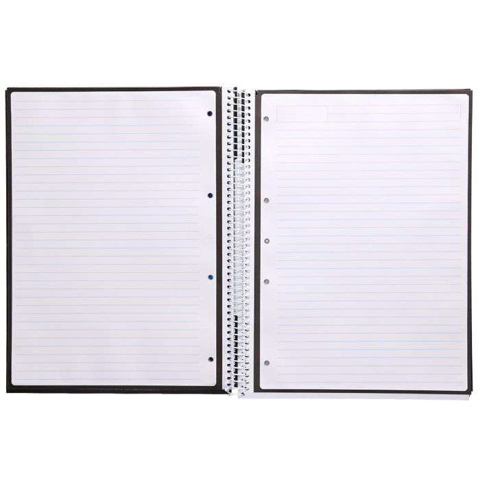 Cuaderno Espiral A4 Micro Antartik Tapa Forrada80H 90 gr Horizontal 1 Banda 4 Taladros Color Negro 2