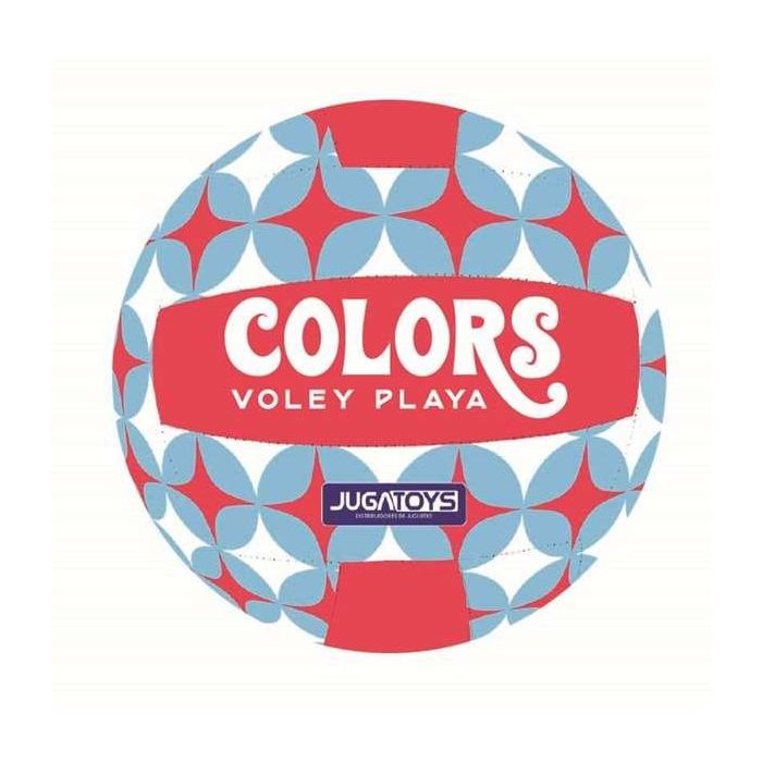 Balón volley playa colors, tacto suave, 21 cm, 270-290 gr. - modelos surtidos 4