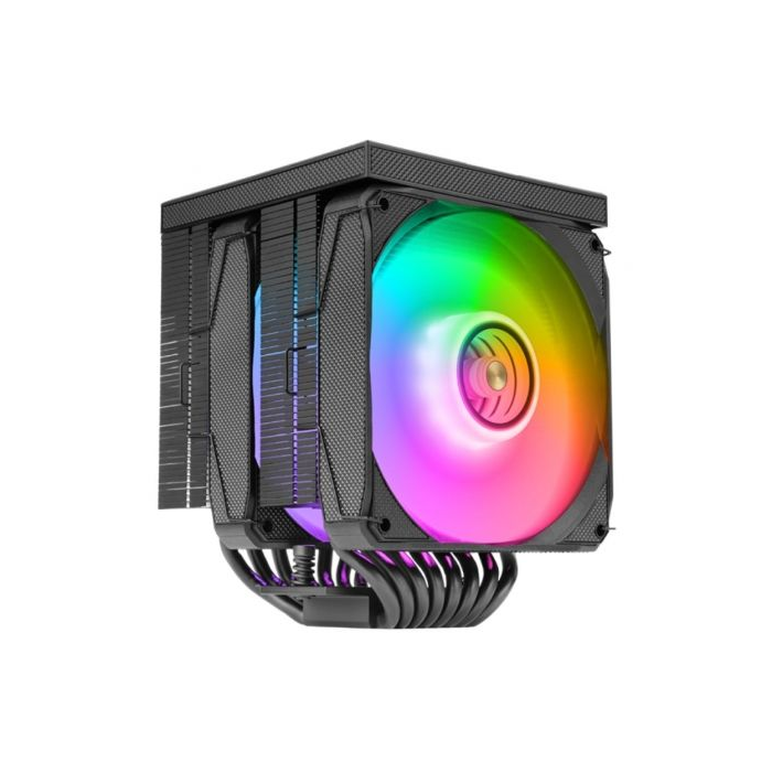 Mars Gaming MCPU-LCDPRO Disipador CPU con Pantalla LCD, 8 Heatpipes, 2 Ventiladores PWM 120mm, ARGB, TDP 380W, Compatible con Intel y AMD 2 Mars Gaming MCPU-LCDPRO Disipador CPU con Pantalla LCD, 8 Heatpipes, 2 Ventiladores PWM 120mm, ARGB, TDP 380W, Compatible con Intel y AMD 2