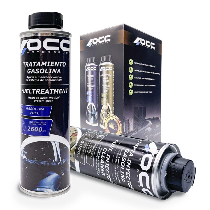 Occ Motorsport ZOCCA0006 Pack Tratamiento Pre ITV Gasolina y Limpiador Inyectores para Coche y Moto, Limpieza Sistema Combustible y Rendimiento 2 Occ Motorsport ZOCCA0006 Pack Tratamiento Pre ITV Gasolina y Limpiador Inyectores para Coche y Moto, Limpieza Sistema Combustible y Rendimiento 2