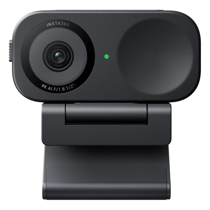 Insta360 Webcam 2C Standard Edition 4K Ultra HD 60 pps Zoom Digital 4x Micrófono Incorporado Negro Interfaz USB 1