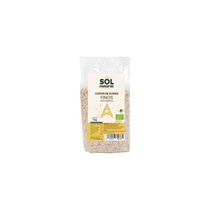 Copos De Avena Familiar Finos Integrales 1Kg. Bio Copos De Avena Familiar Finos Integrales 1Kg. Bio