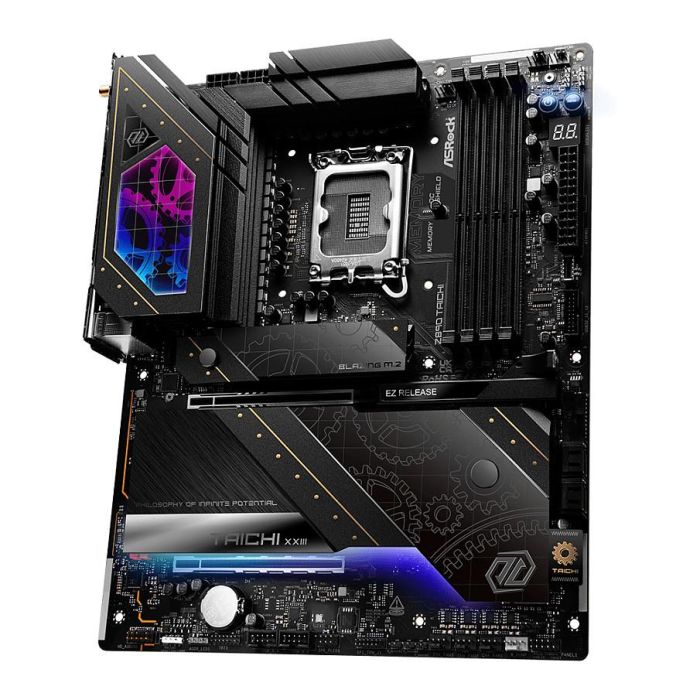 ASRock Z890 TAICHI 1851 ATX Placa Base para Intel LGA 1851, Soporte DDR5, HDMI, USB-C 4