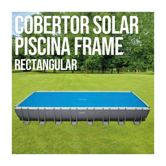 Cubrepiscinas Intex 28018 Rectangular Solar 975 x 488 cm 10 Cubrepiscinas Intex 28018 Rectangular Solar 975 x 488 cm 10