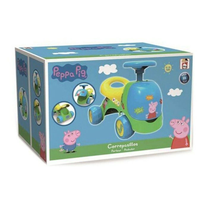 Correpasillos peppa pig con cajones guardaobjetos 53x32x36 cm 1 Correpasillos peppa pig con cajones guardaobjetos 53x32x36 cm 1