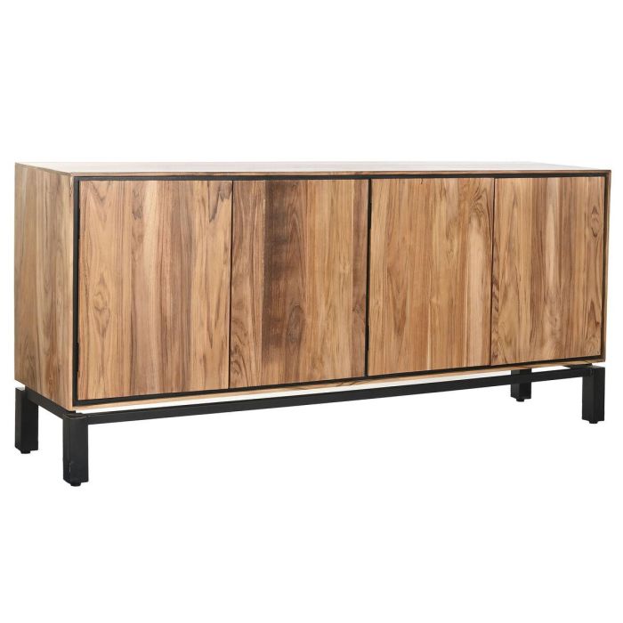 DKD Home Decor Buffet Alpino Teca Santkalp Madera de Teca y Acacia Marrón con 4 Puertas y 2 Estanterías 175x40x80 cm 0 DKD Home Decor Buffet Alpino Teca Santkalp Madera de Teca y Acacia Marrón con 4 Puertas y 2 Estanterías 175x40x80 cm 0