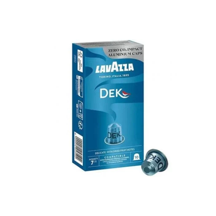 Lavazza 08688 Cápsulas de Café Espresso Decaf Descafeinado para Cafeteras Nespresso Caja de 10 Unidades 1