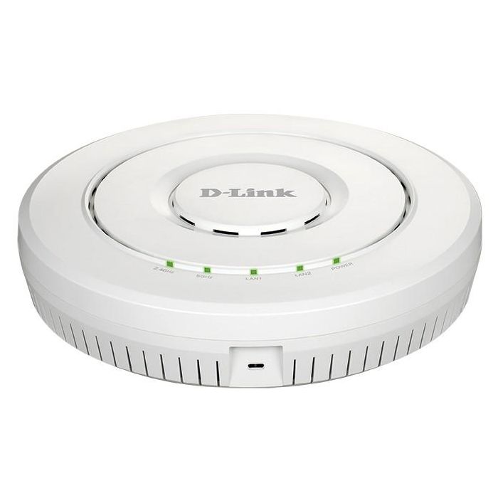 D-Link DWL-8620AP Access Point Unified AC2600 Wave2 Dualband 2.4/5GHz 2533Mbps PoE