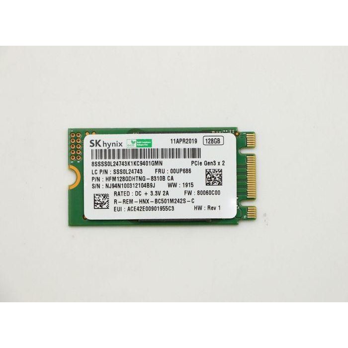 Lenovo M.2 PCIe NVMe SSD with 128GB capacity, designed for Lenovo ThinkSystem servers and ThinkPad laptops, RoHS compliant. Lenovo M.2 PCIe NVMe SSD with 128GB capacity, designed for Lenovo ThinkSystem servers and ThinkPad laptops, RoHS compliant.